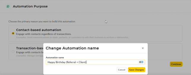 Automations - Advanced - Repeat Annually Setting for Automation Entry Conditions 1