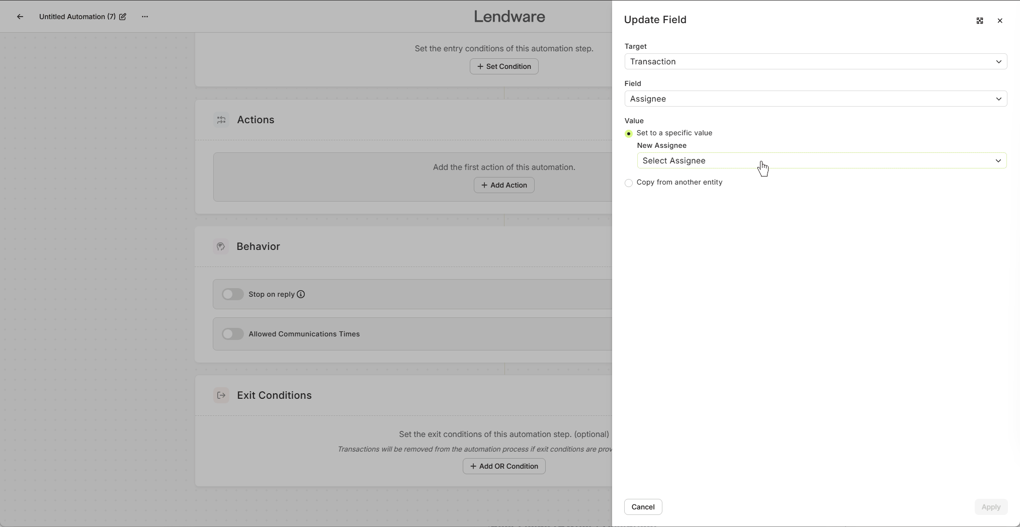 update fields auto 2