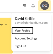 User and Team Settings - Integrations - Intro to User Settings in Aidium 1