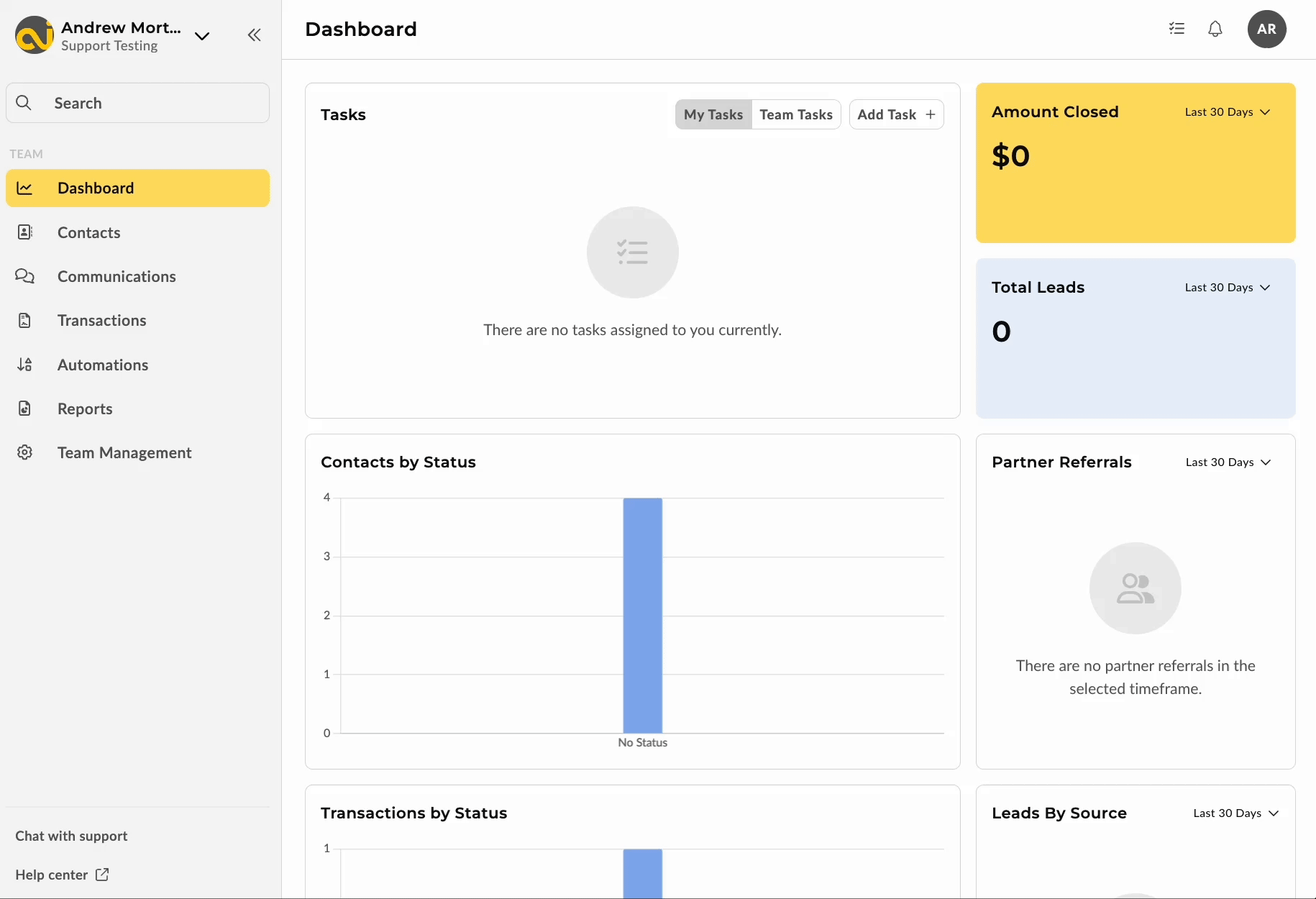User and Team Settings - User Settings - Grant Aidium Support Access to Your Account