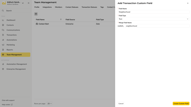 Transactions - Add Transaction Custom Field - 3_13_25