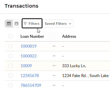 Transactions - Filters - How to Filter Your Transactions 1