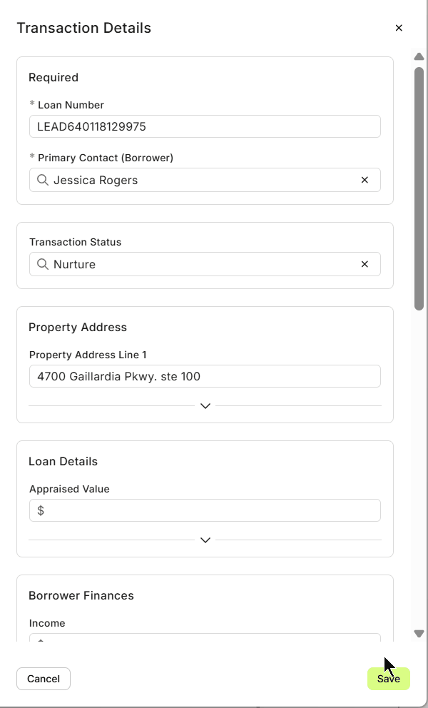Prostate Transaction Simple Example Anatomy of a Transaction